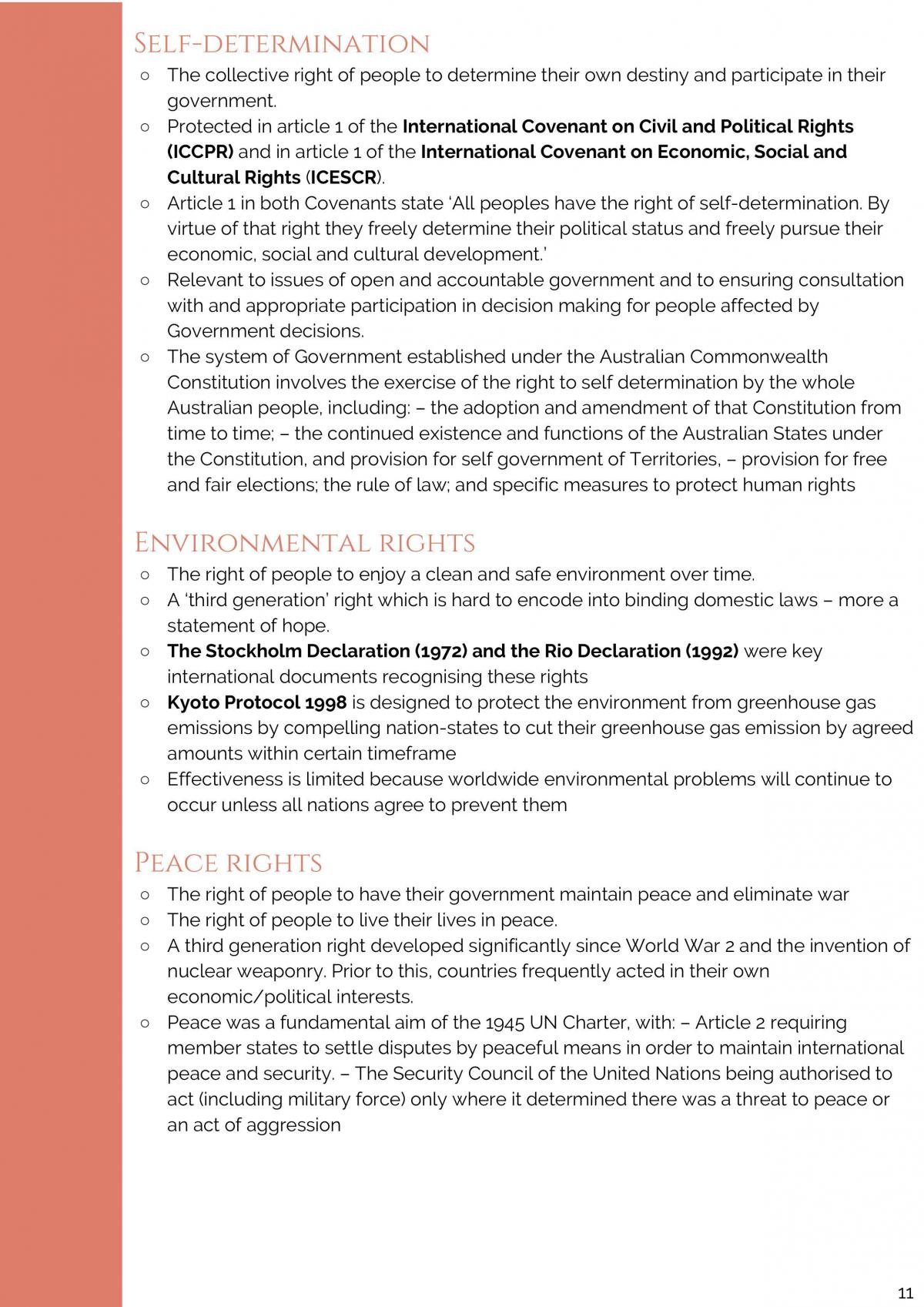 Complete Human Rights Notes in Syllabus Format - Page 11