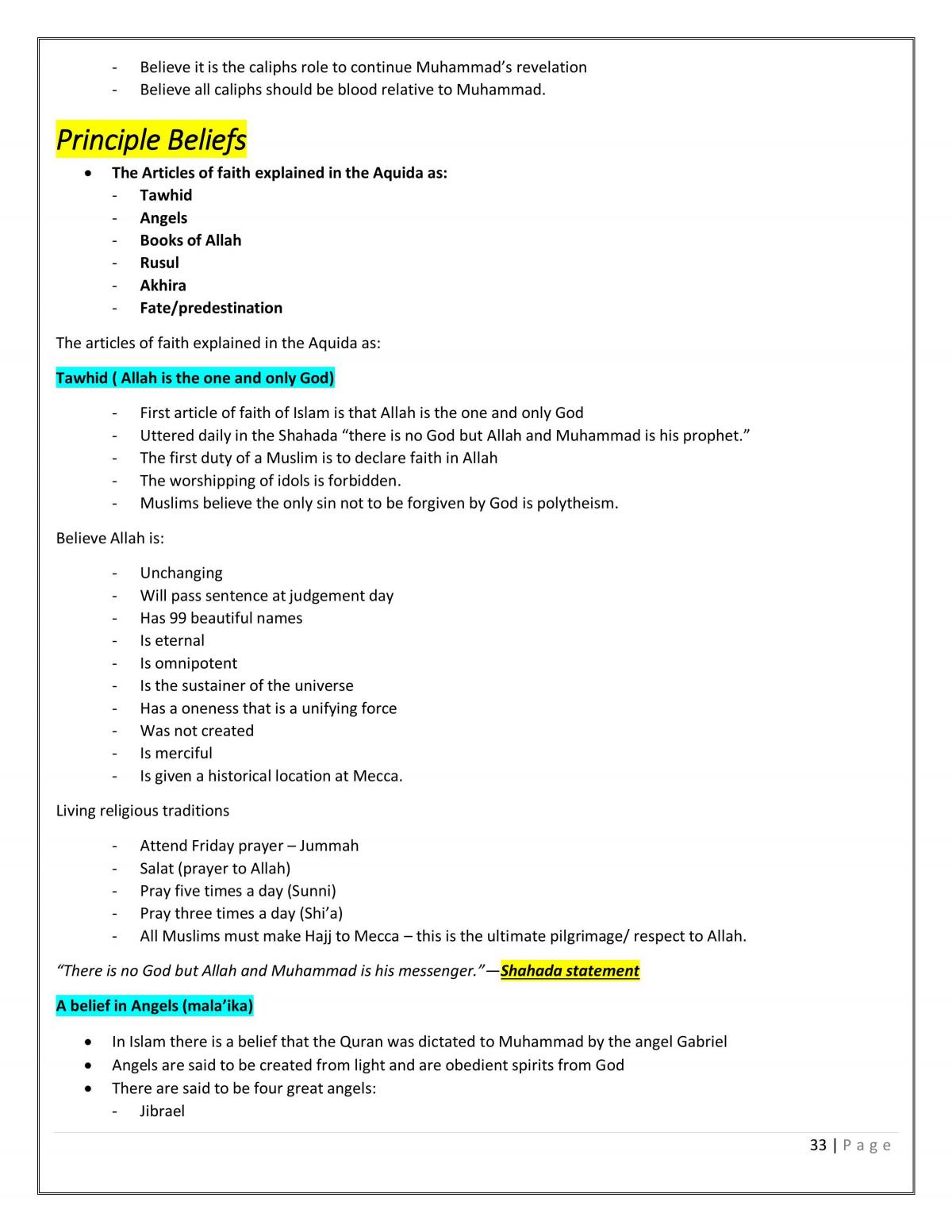 Complete preliminary SOR 2 notes - Page 33