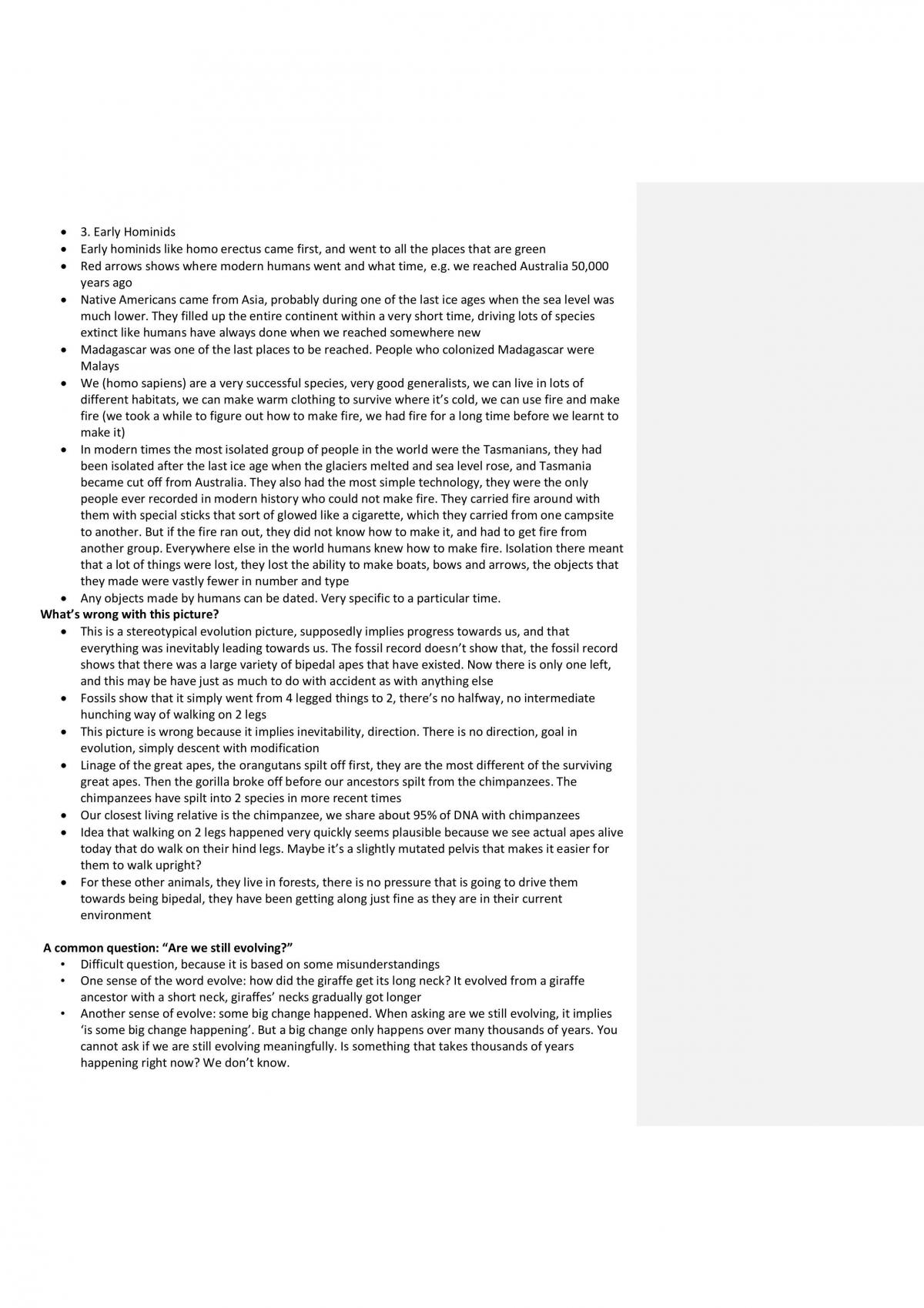 GET1020 Darwin and Evolution Notes - Page 99