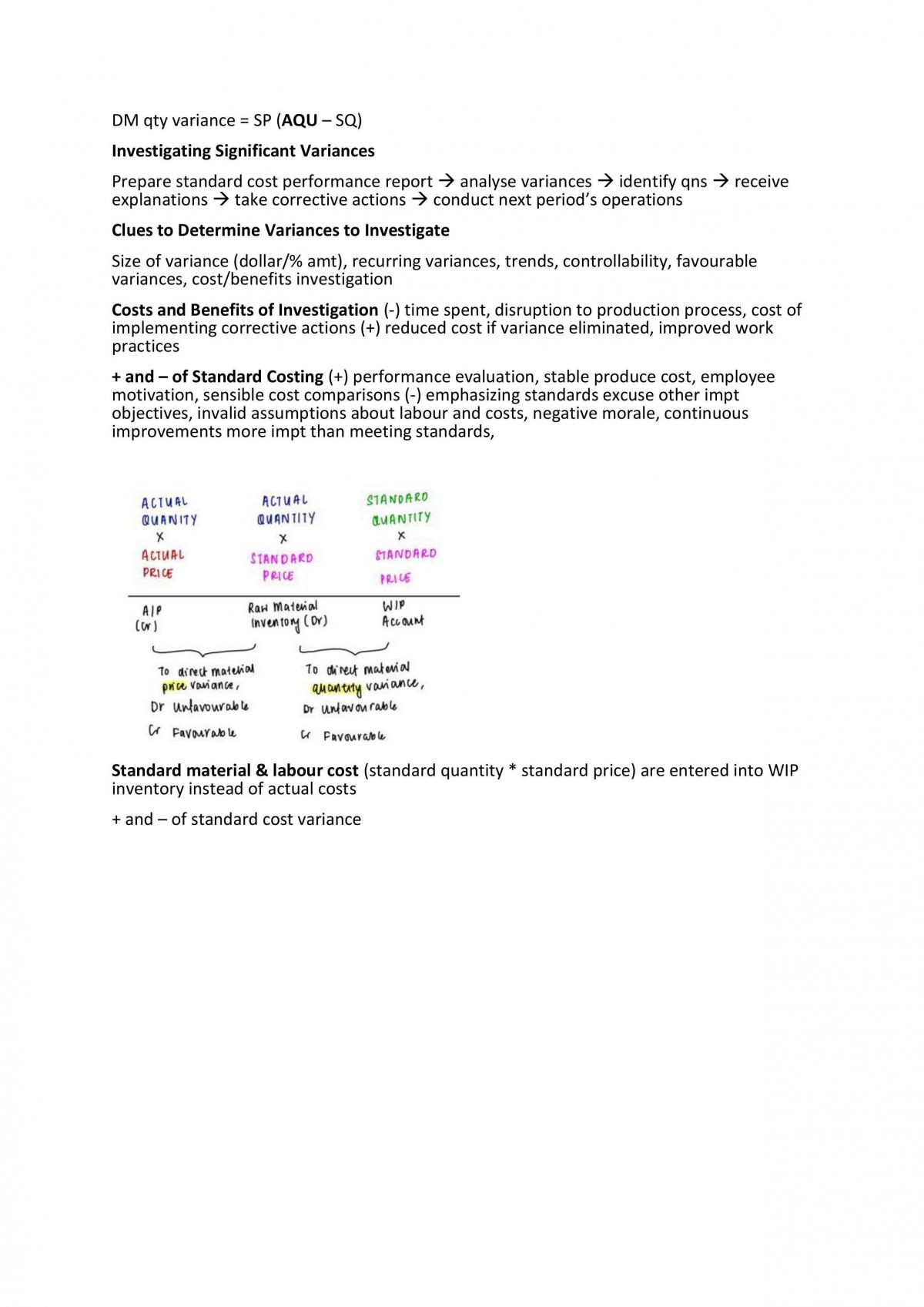 ACC2706 Managerial Accounting Notes - Page 15