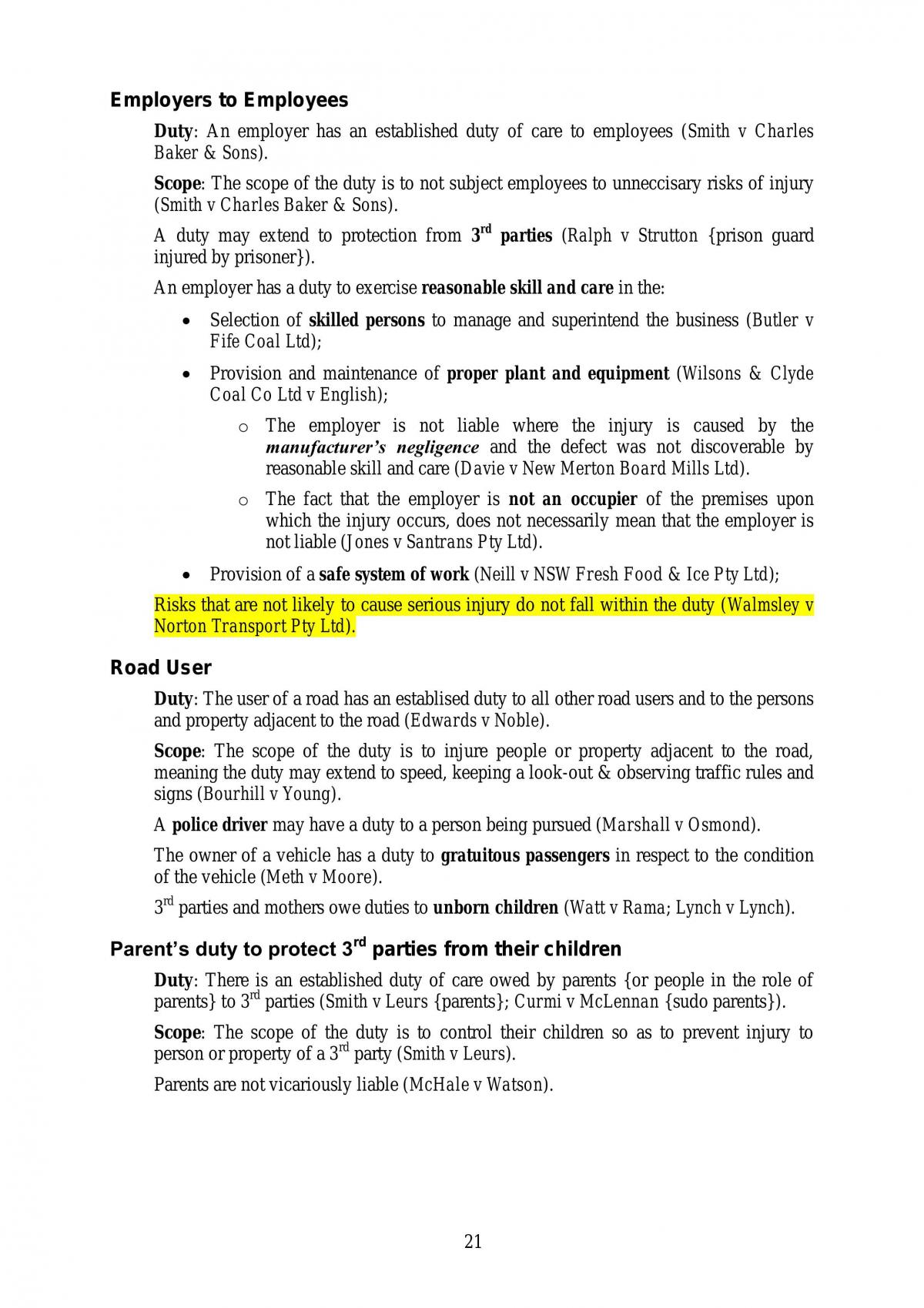 torts A - Page 22