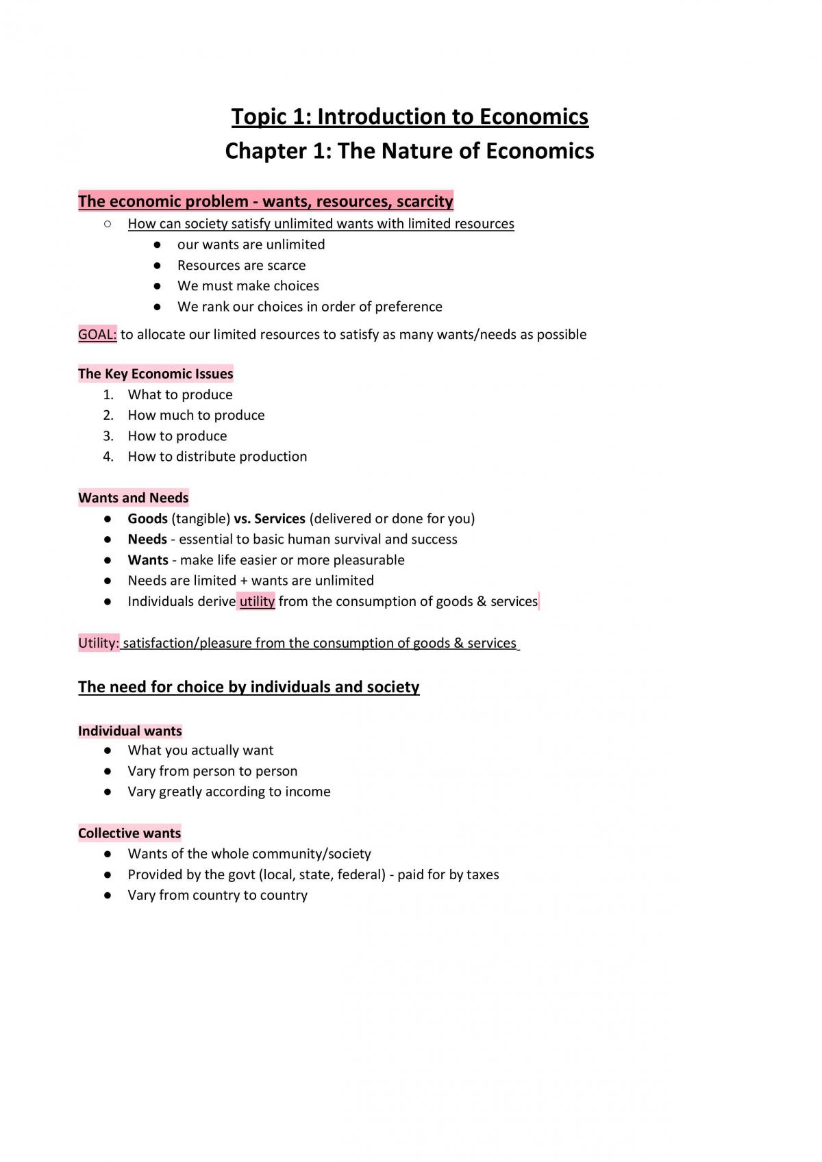 Economics Preliminary Notes - Page 4