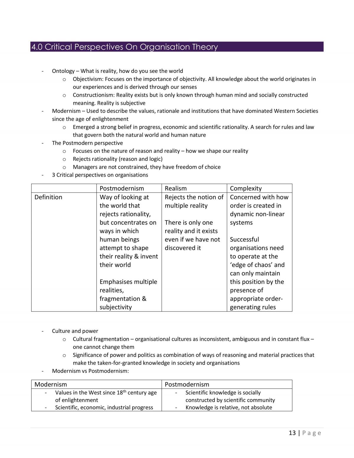 Management - Advanced Complete Study Notes - Page 14