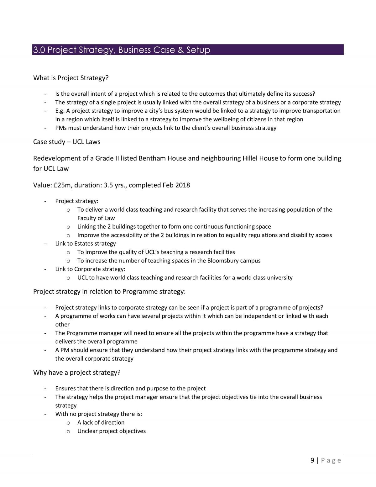 Project Management 2 Complete Study Notes - Page 10