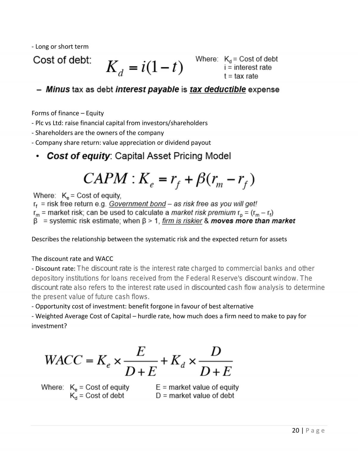 Economics II Complete Study Notes - Page 21