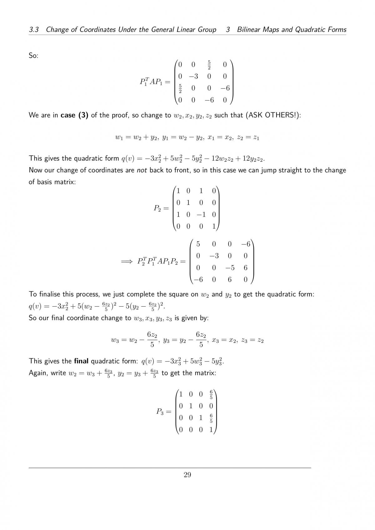 MA251 Algebra 1 Notes - Page 31
