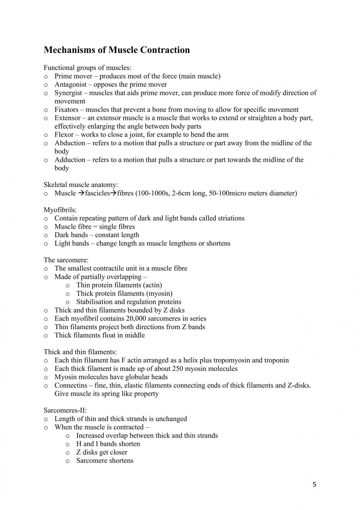 Motor systems notes  - Page 5