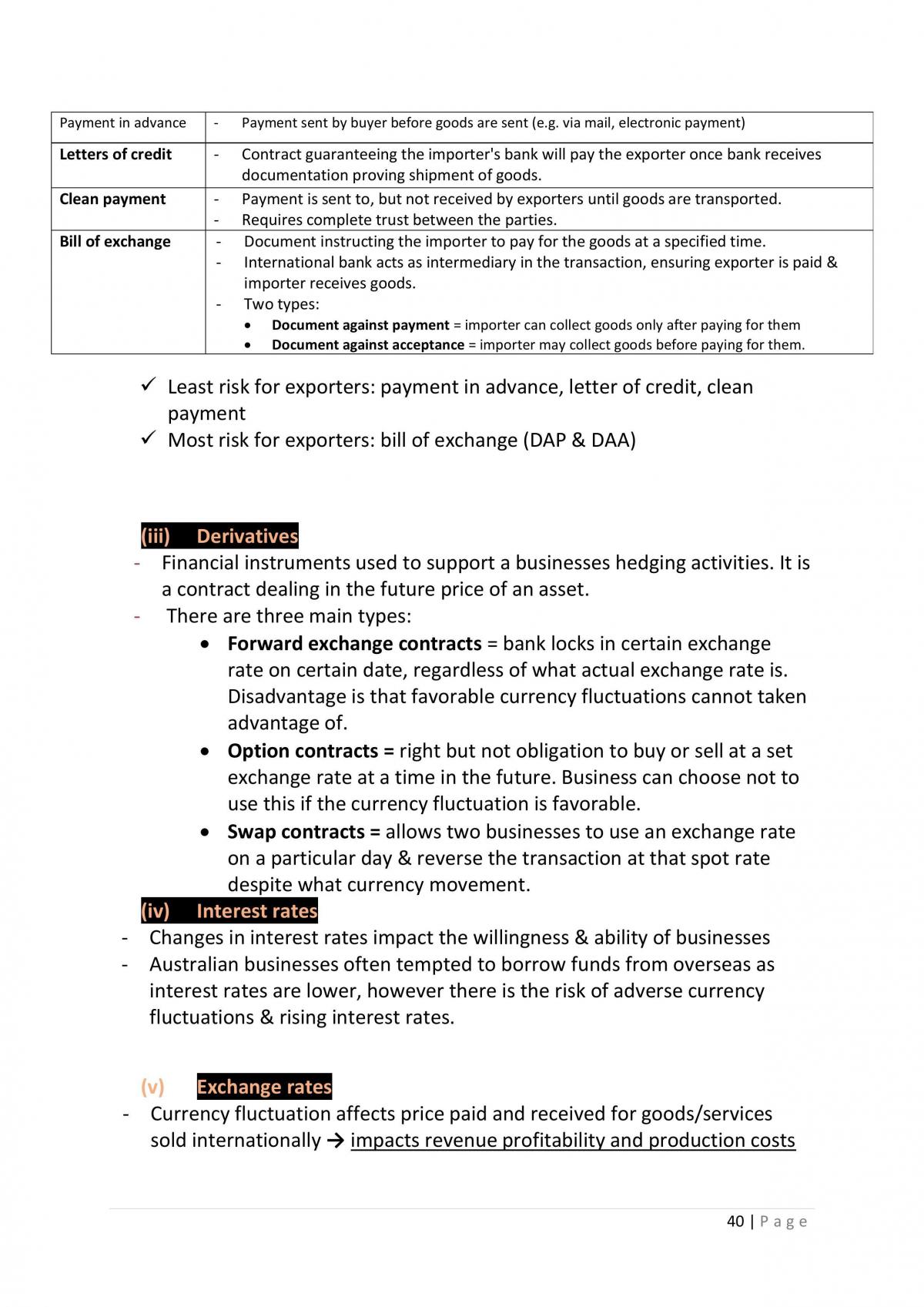 Full HSC business studies study notes - Page 40