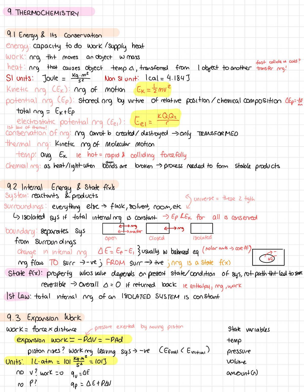 CHM135 Complete Study Notes - Page 29