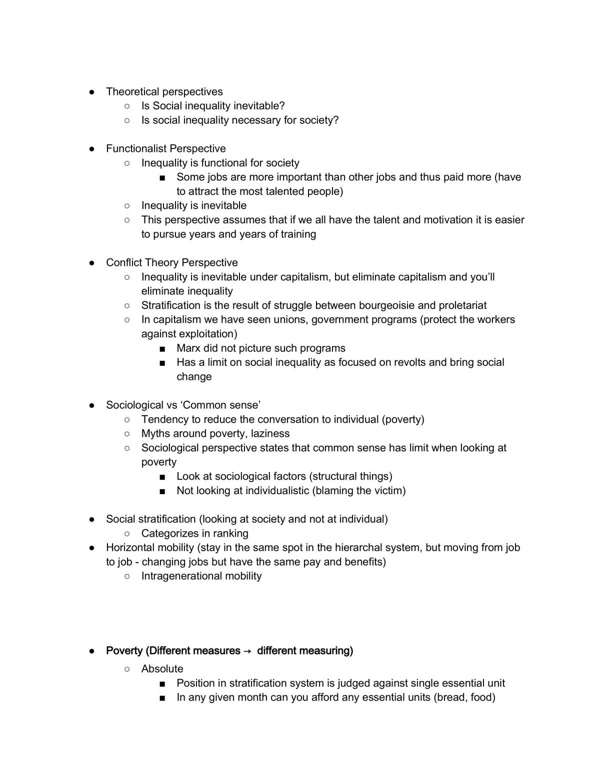 SOC 100 - Study Notes - Page 26