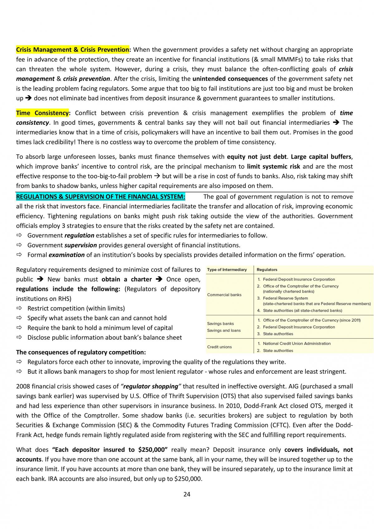 EC3332 Money & Banking I Notes - Page 24