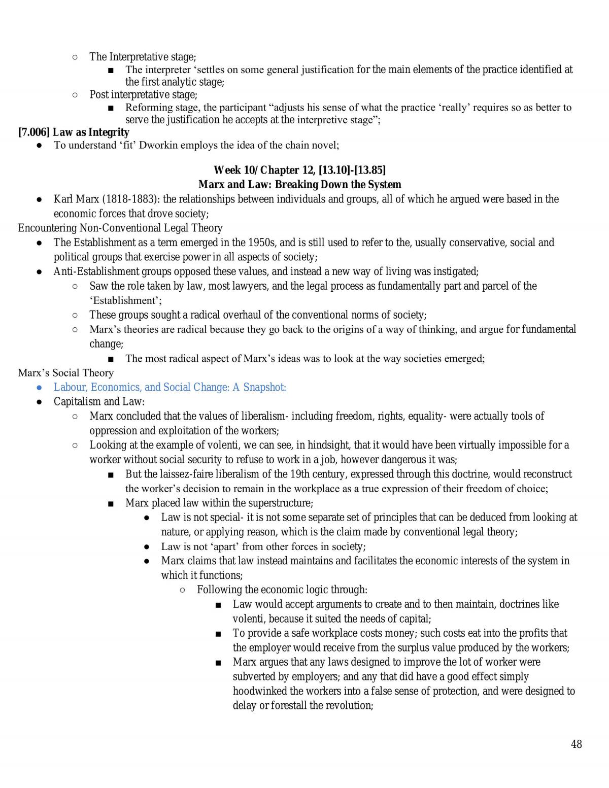 Legal Theory- Complete Summary  - Page 48