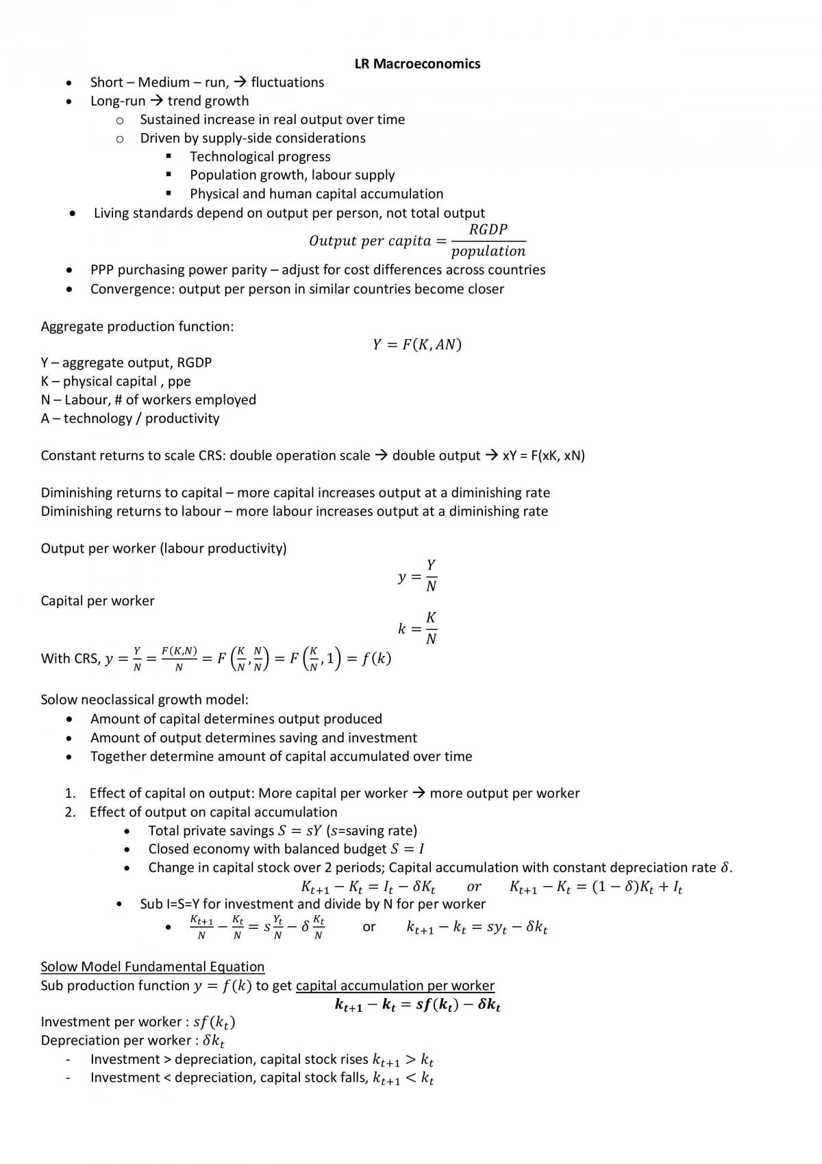 Intermediate Macroeconomics Summary - Page 18
