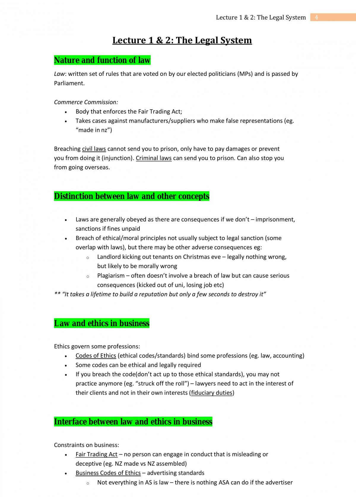 COMLAW 101 Notes - Page 4