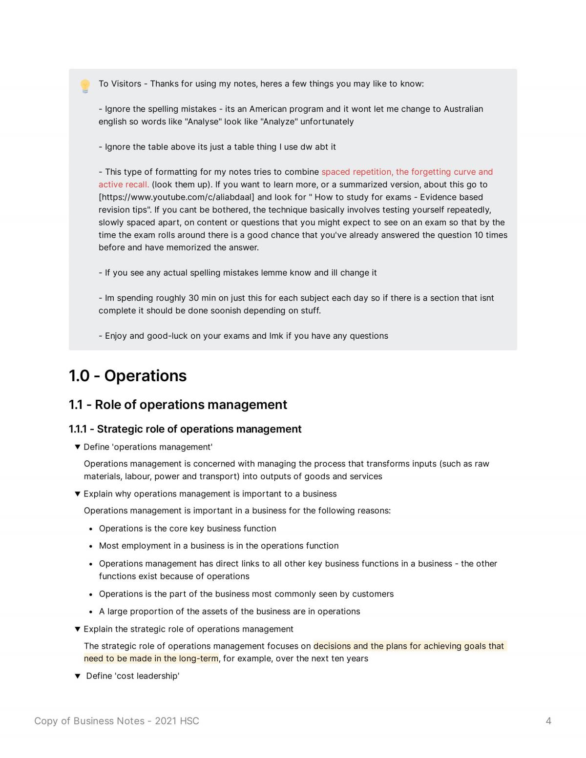 Business Notes - 2021 HSC - Page 4