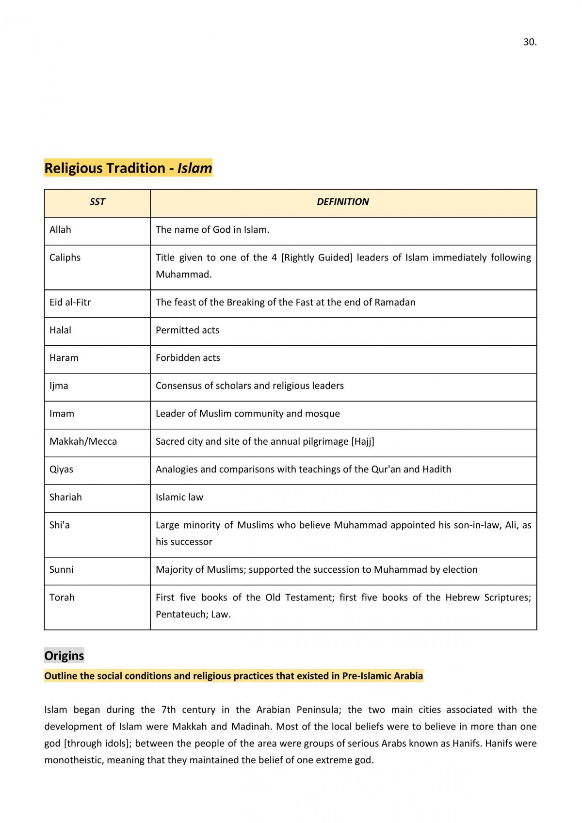 SORII Complete Course Notes - Page 30