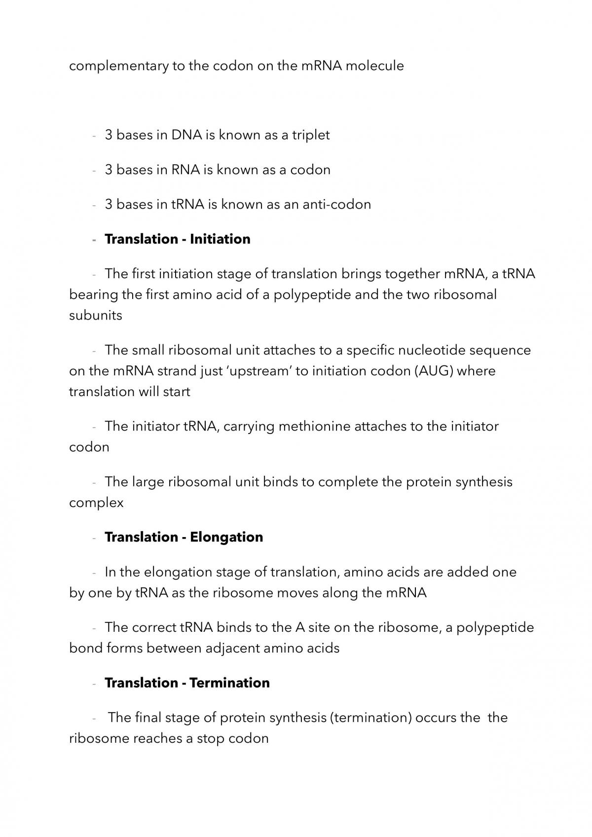 NCEA Biology Level 2 Notes - Page 27