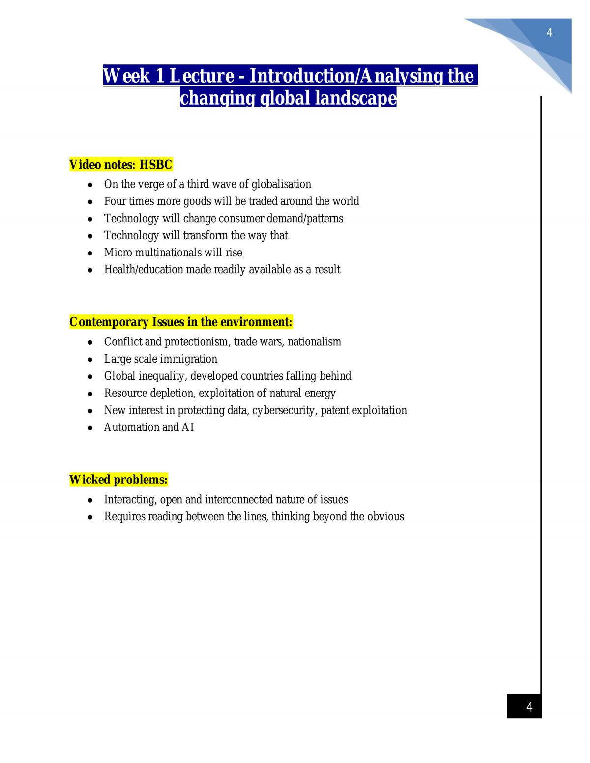 Full Notes (Including Notes from Workshops) - Page 4