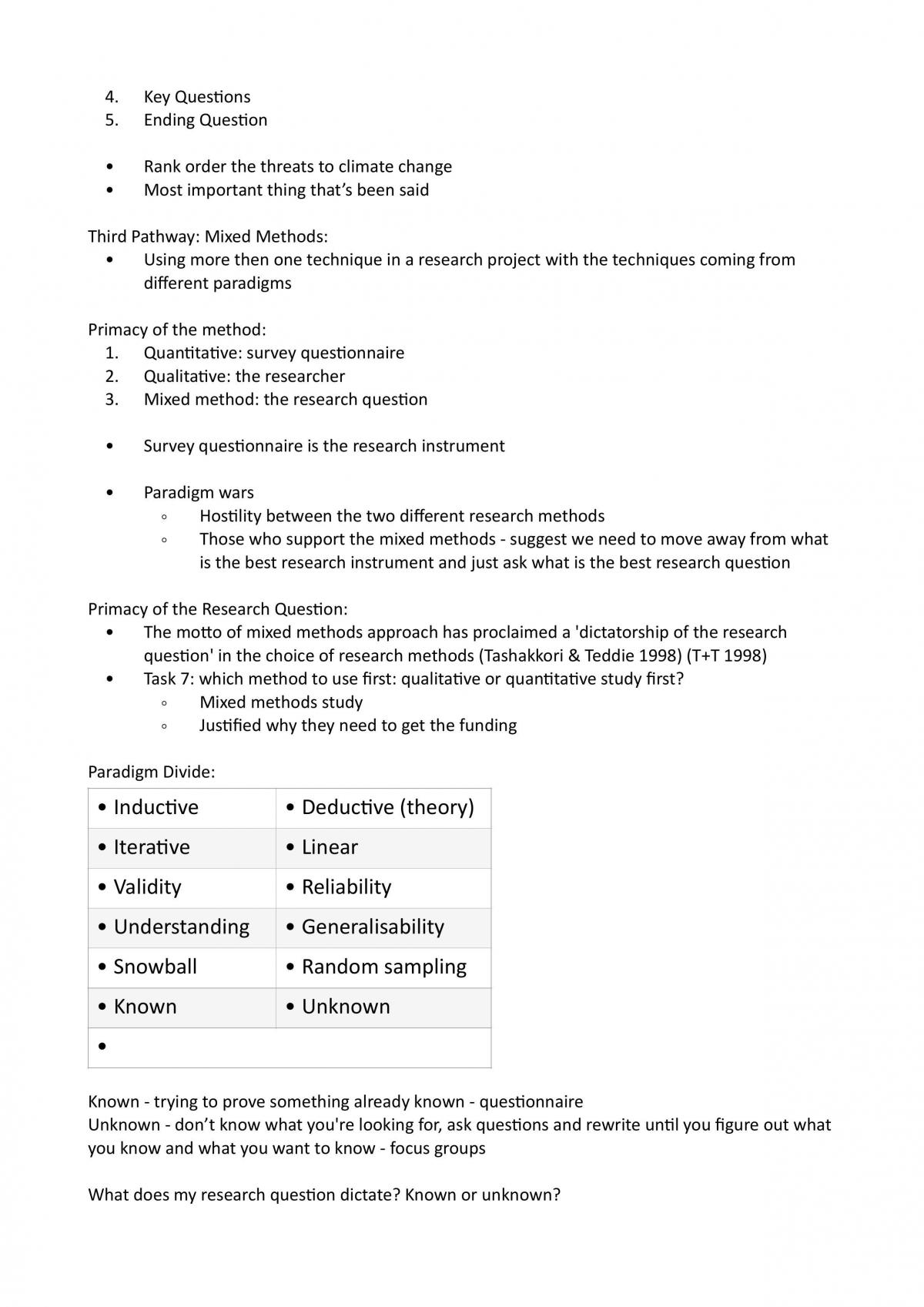 Sociological Research in Practice notes - Page 20