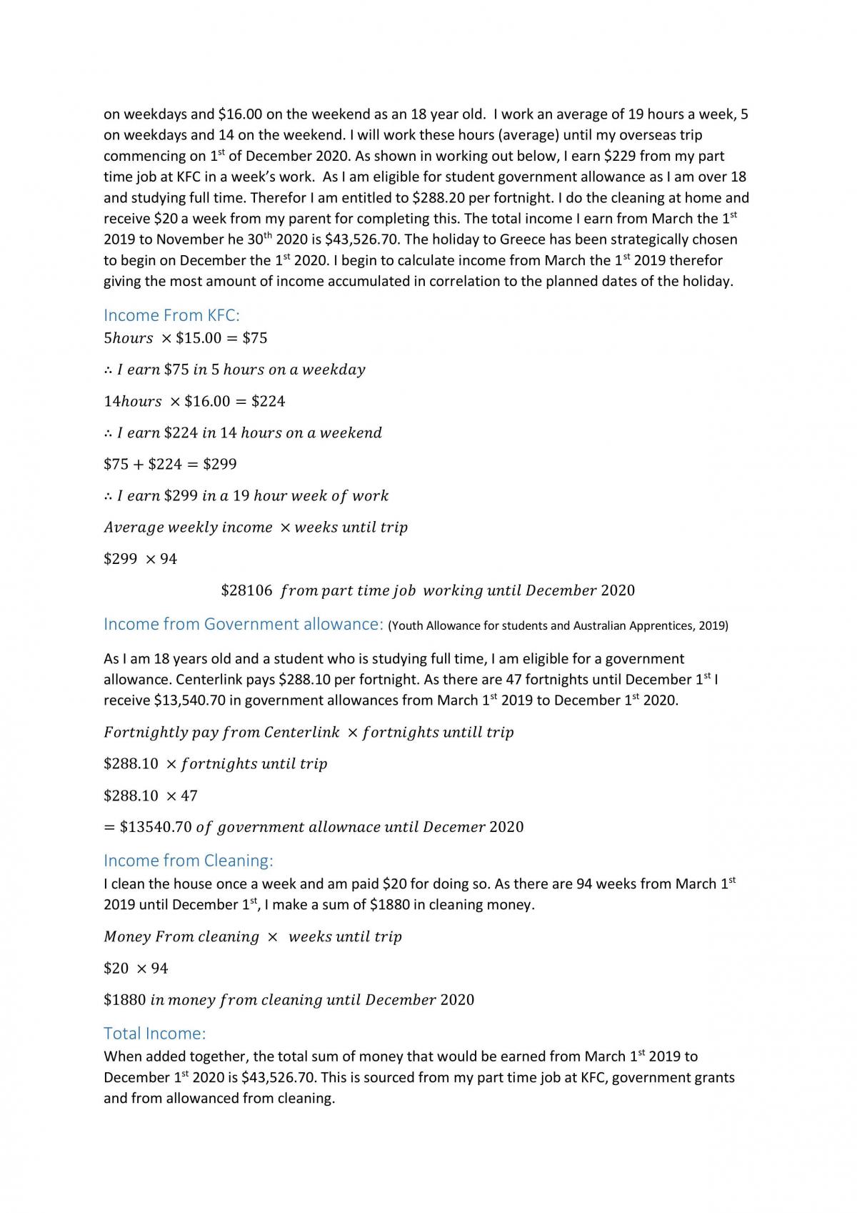 Financial plan to travel - Page 4