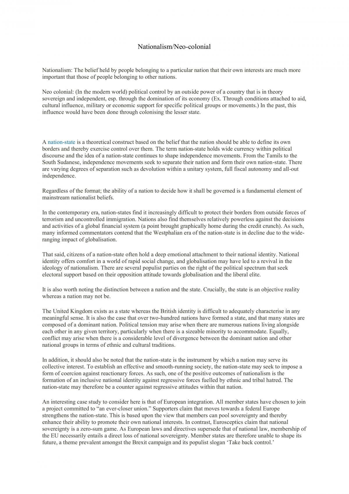A Level Edexcel Geography (Year 2) - Page 37
