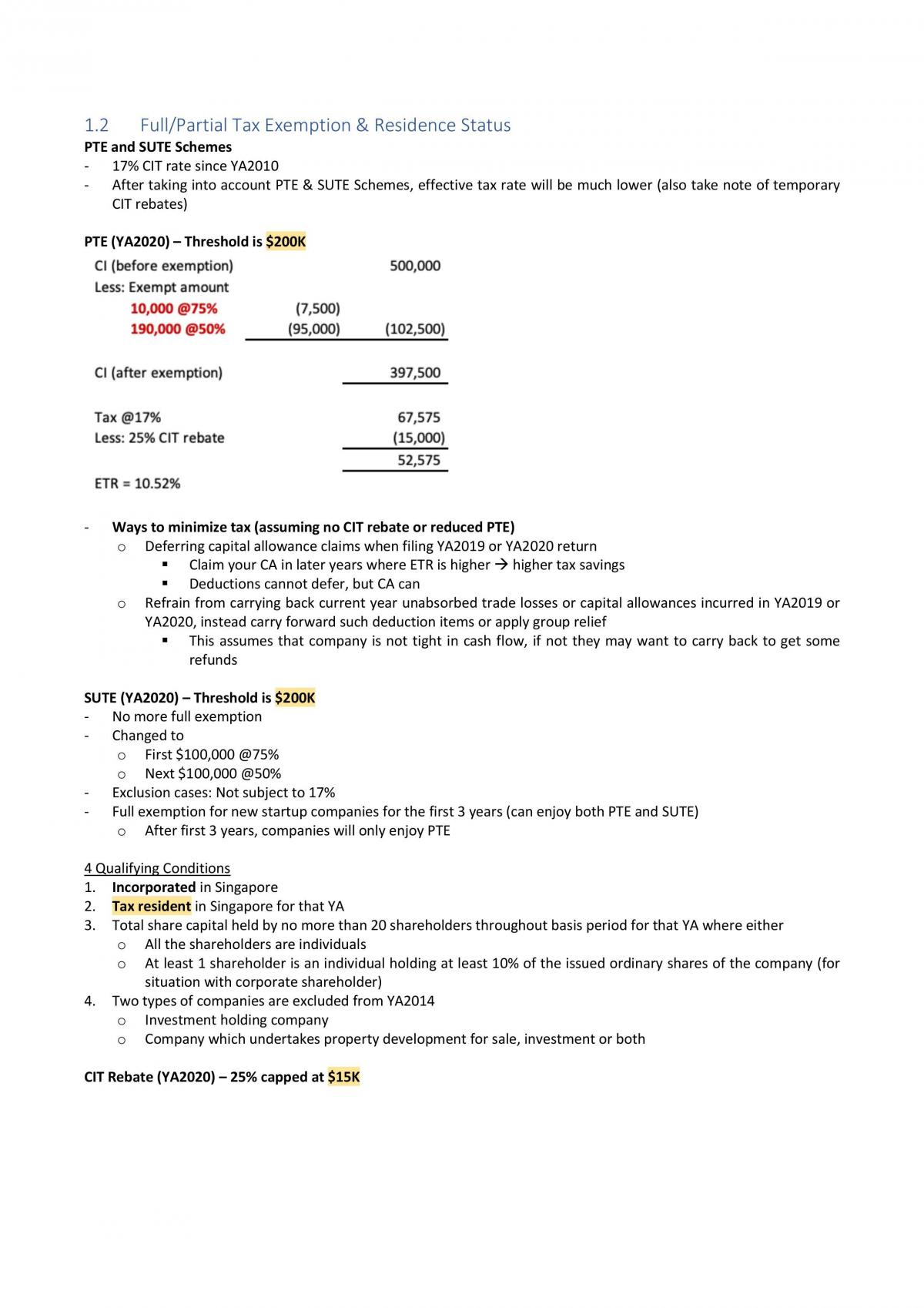 Advanced Taxation Finals Notes - Page 5