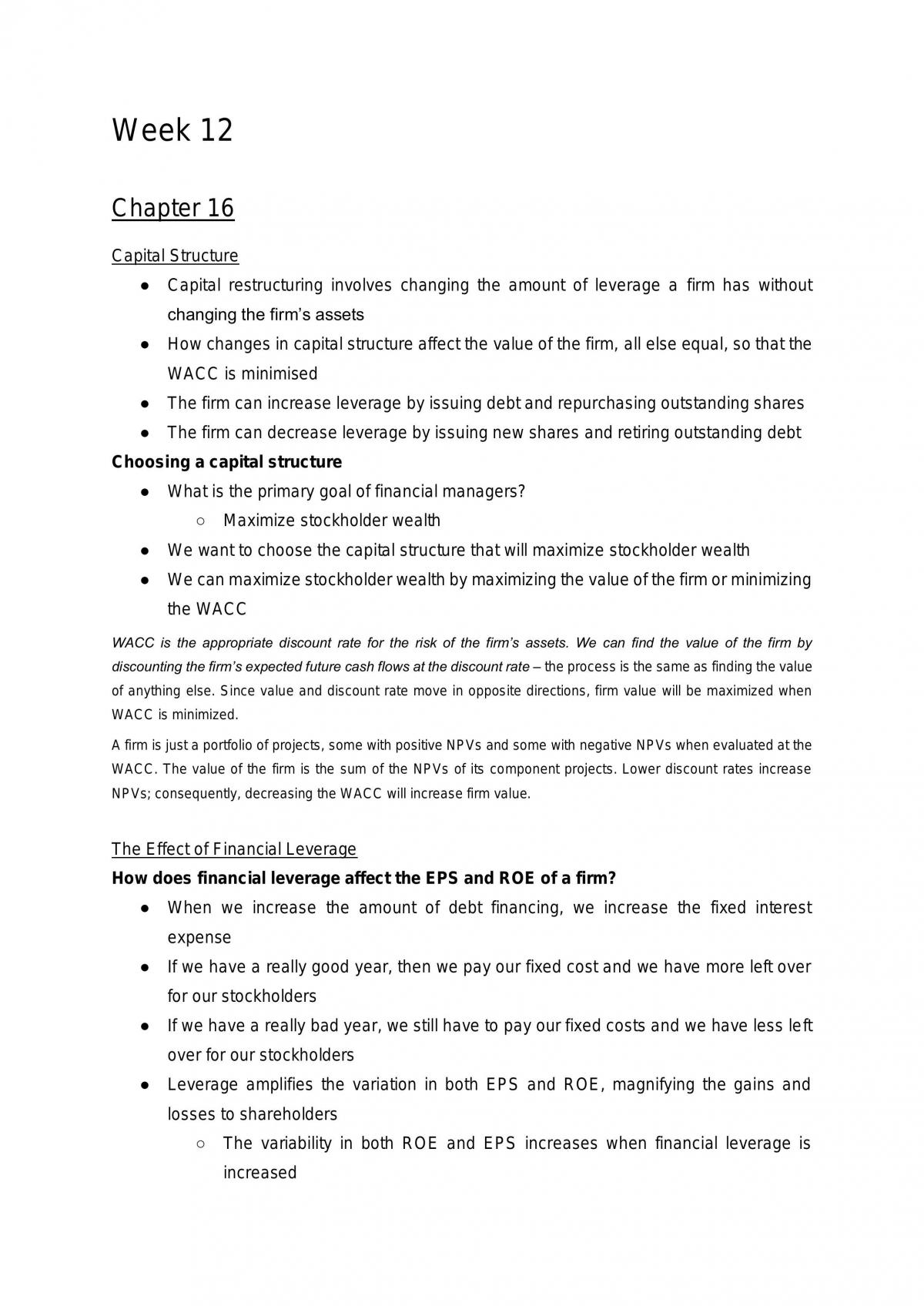 Finance Revision Notes - Page 80