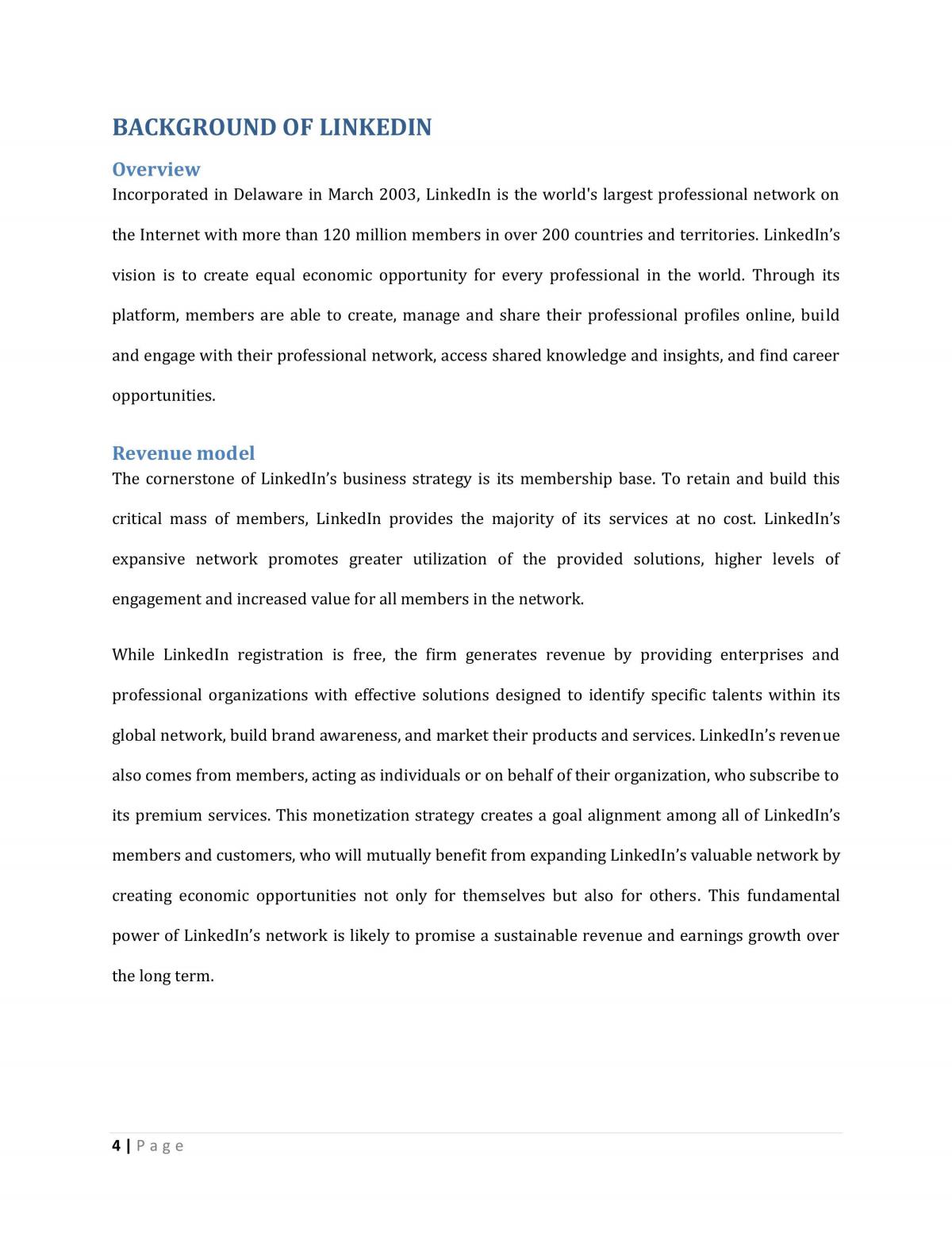 IPO of LinkedIn - Page 4