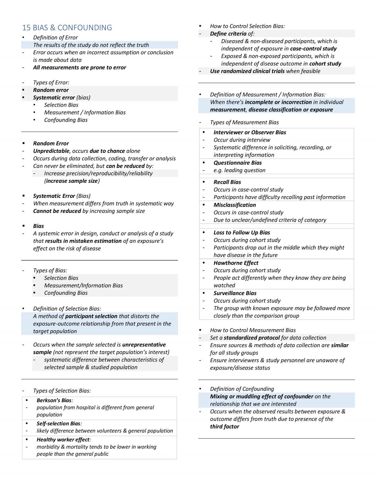 PHEBEB - Epidemiology notes - Page 21