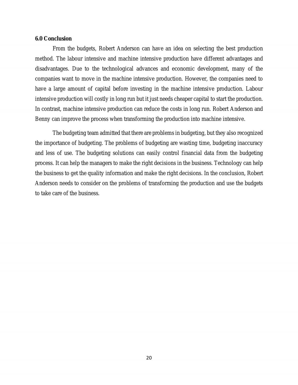 Discussing the Differences between Labour Intensive and Machine Intensive - Page 20