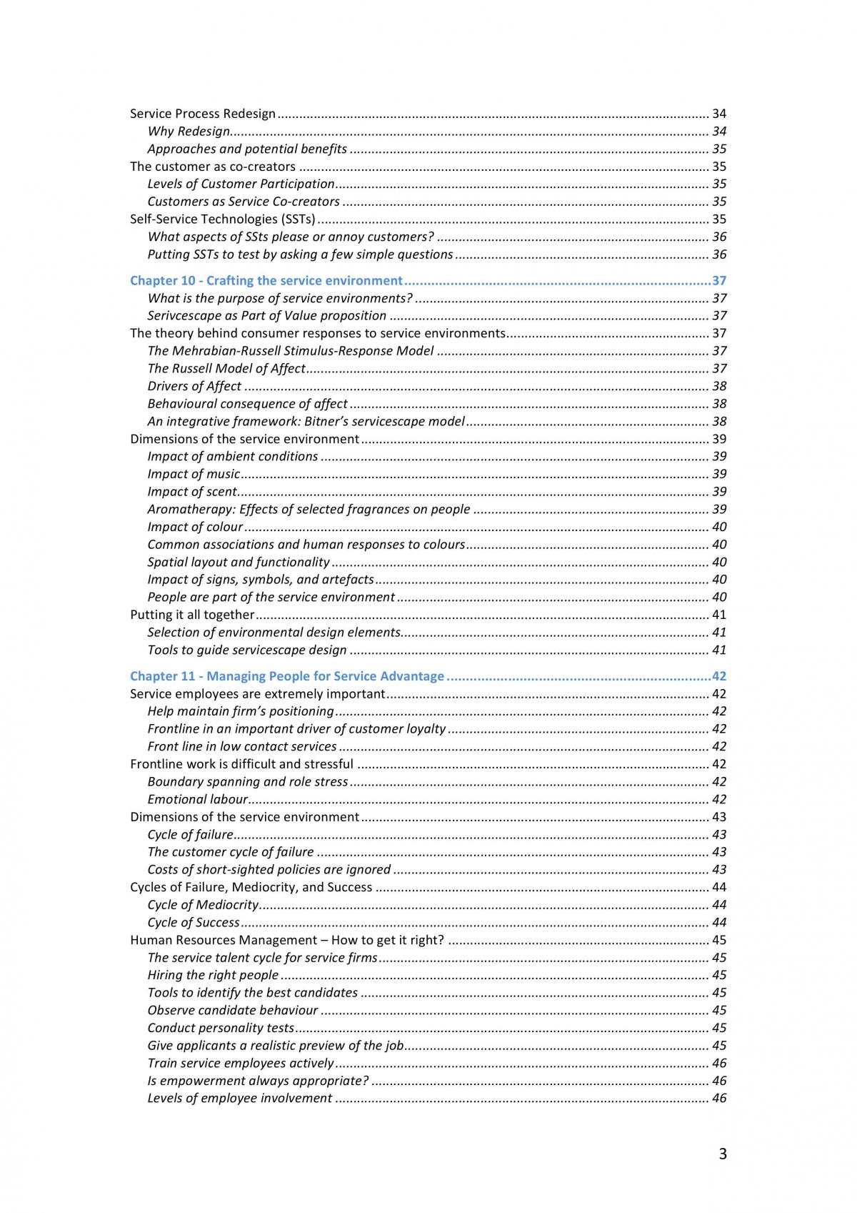 Service Quality Textbook Summary and Lecture Notes - Page 4