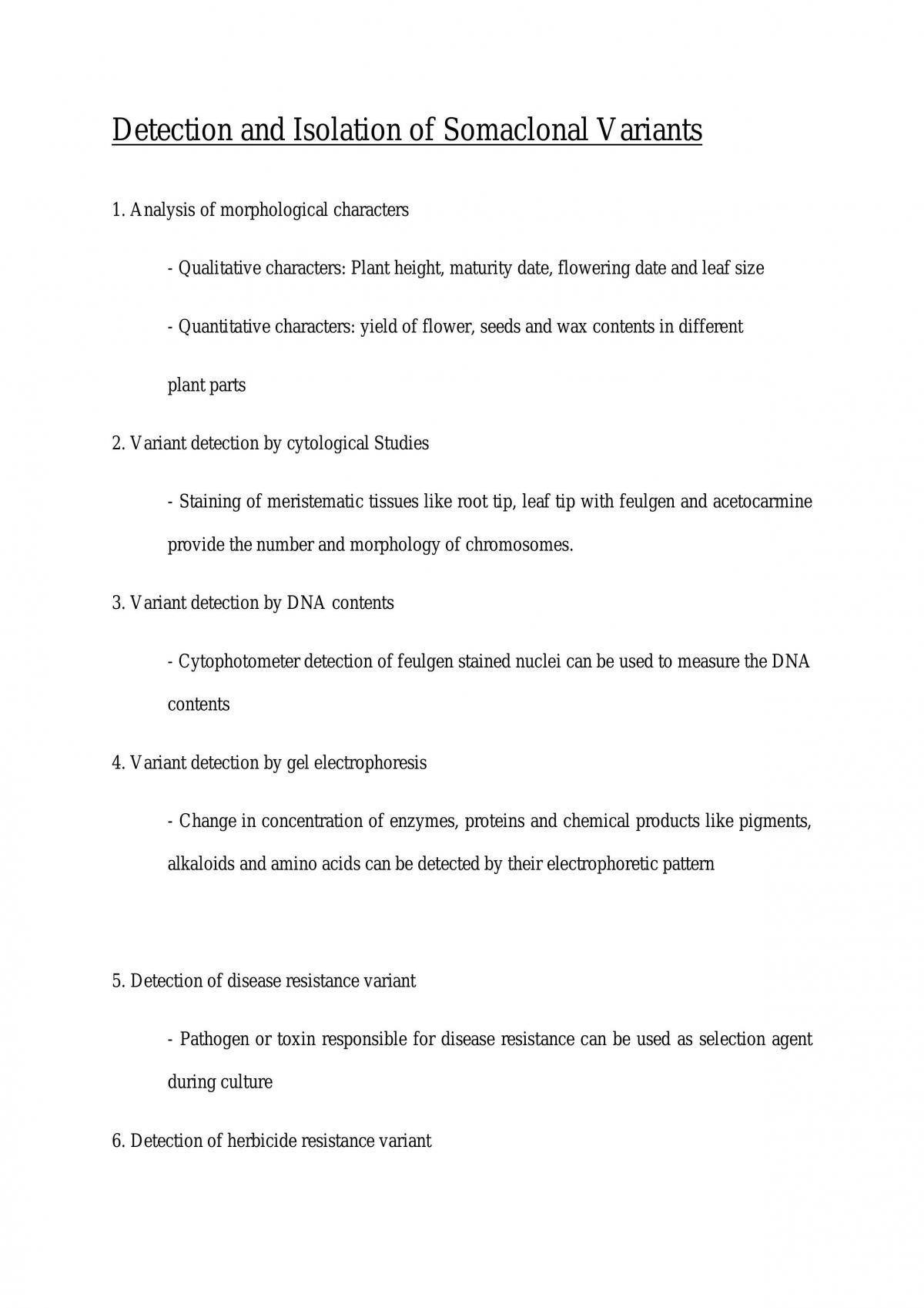 Plant Genetics Notes - Page 15