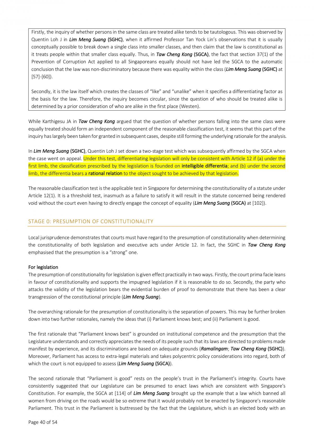 Constitutional Law Notes - Page 40