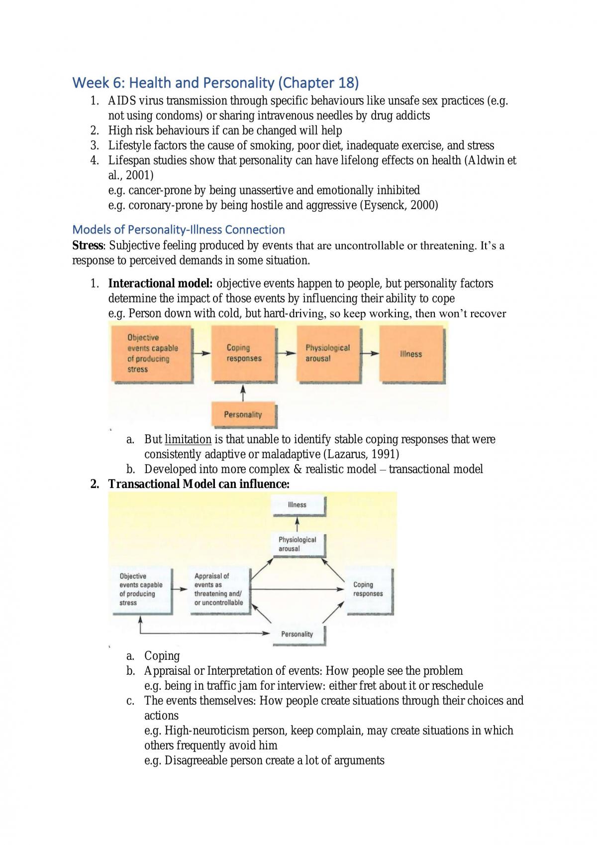 Psychology of Individual Differences Compiled Notes - Page 4