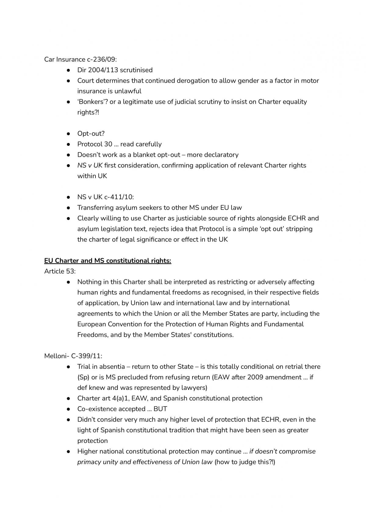 EU Law notes  - Page 21