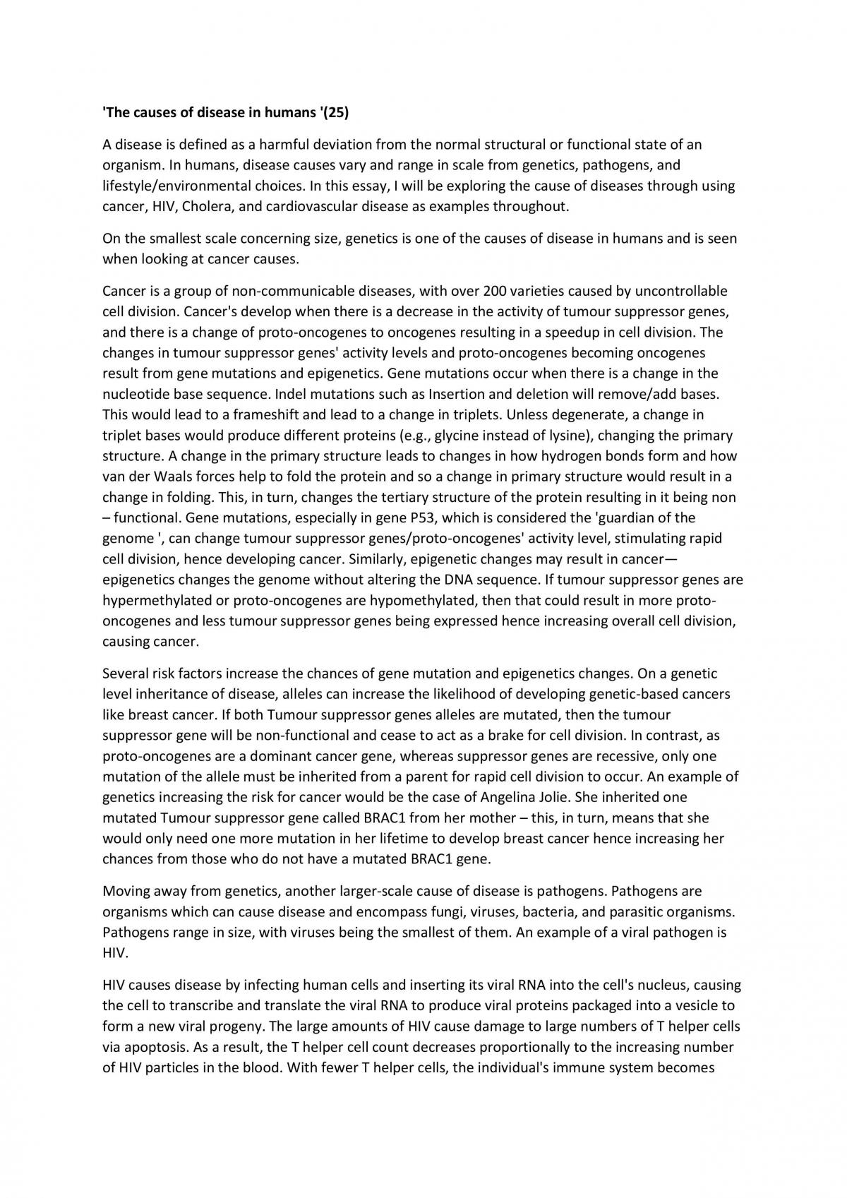 Biology Essays  - Page 12