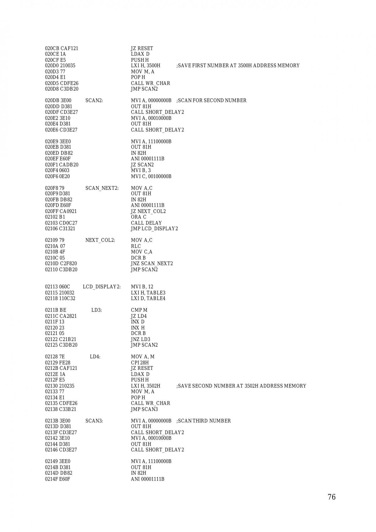 Final Project Report - Advanced Car Park Meter - Page 76