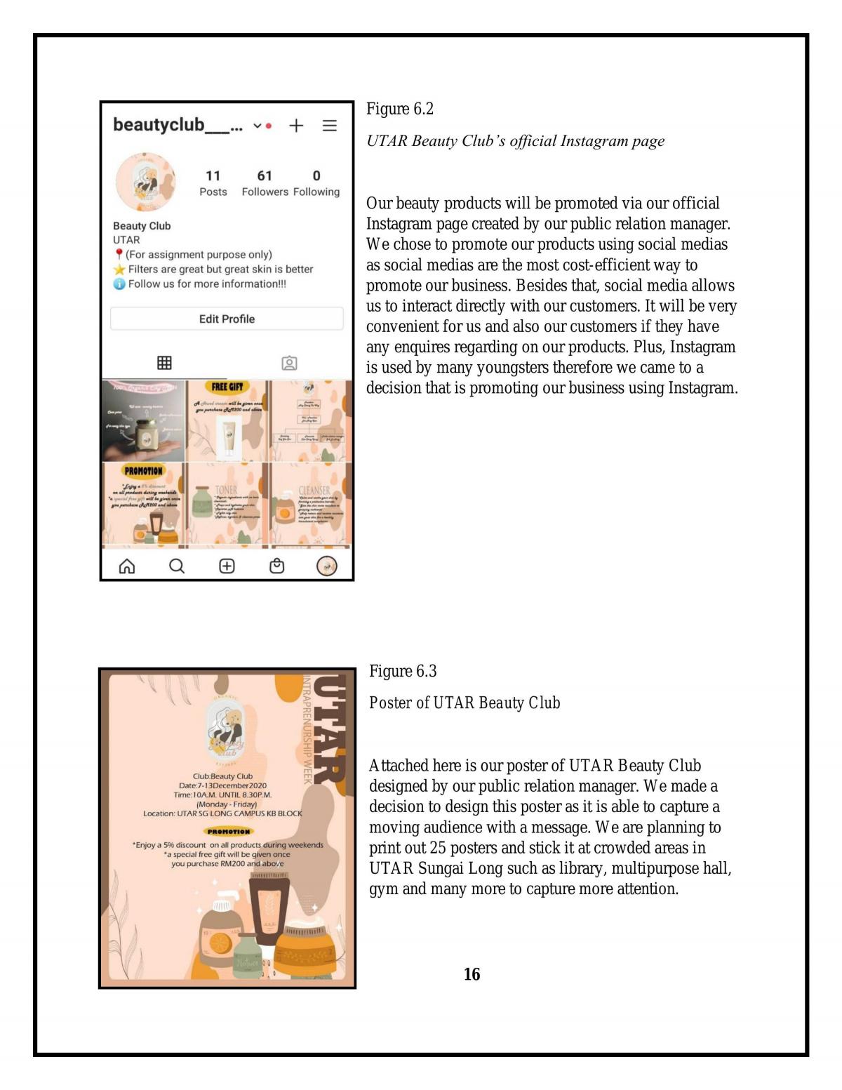 Proposal for UTAR Beauty Club - Page 18