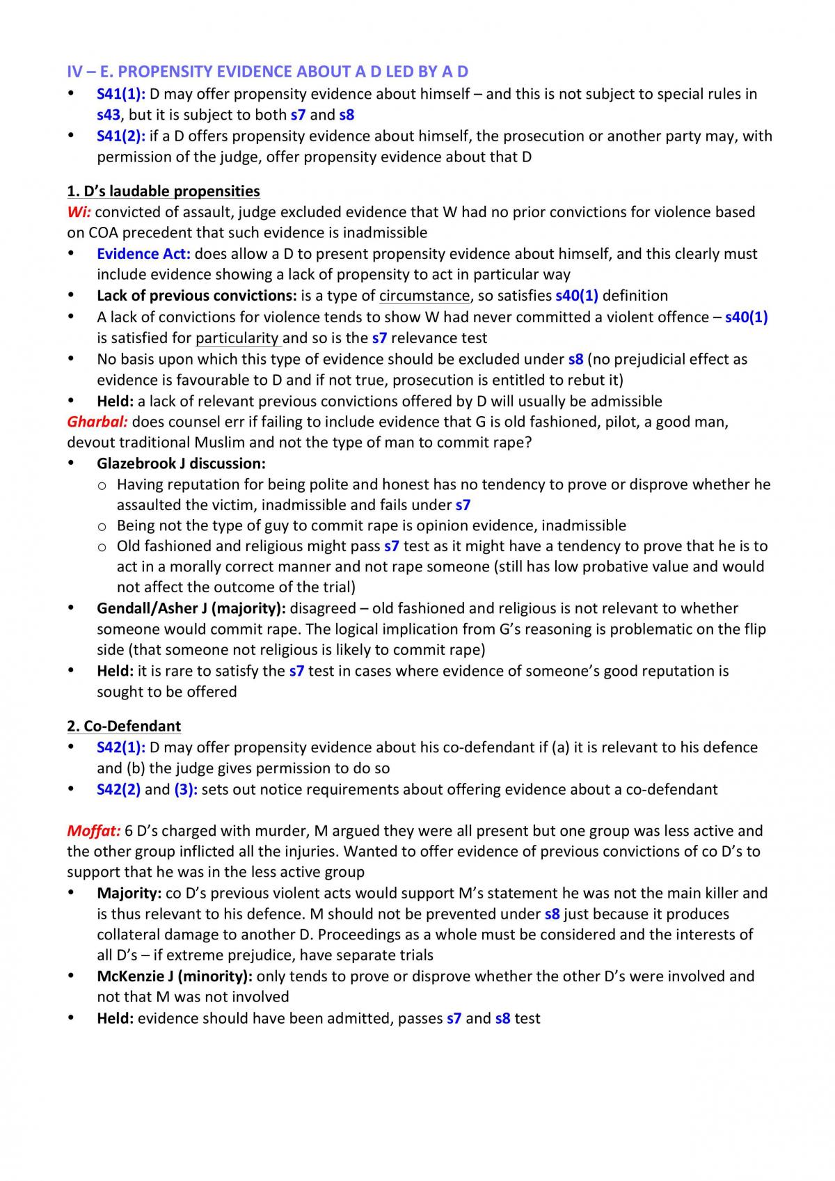 LAWS411 Summary Notes  - Page 16