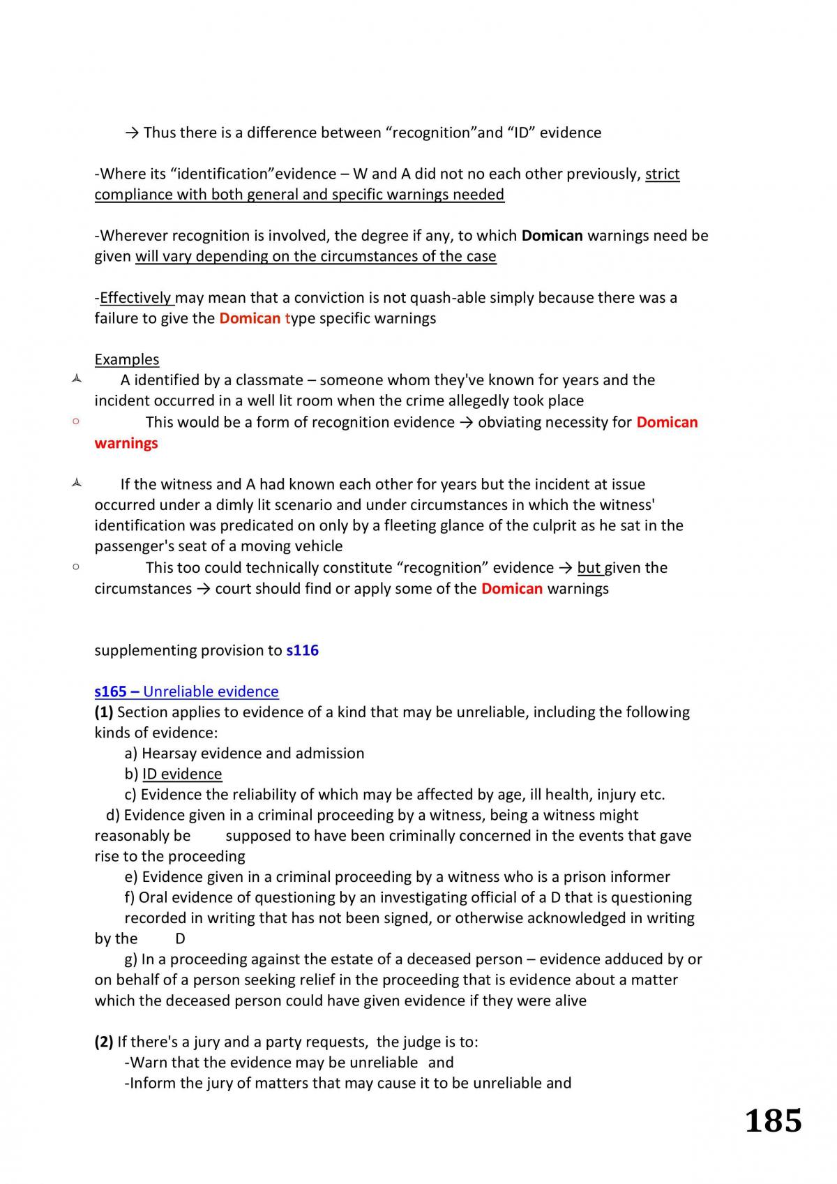 Criminal Procedure Notes - Page 186