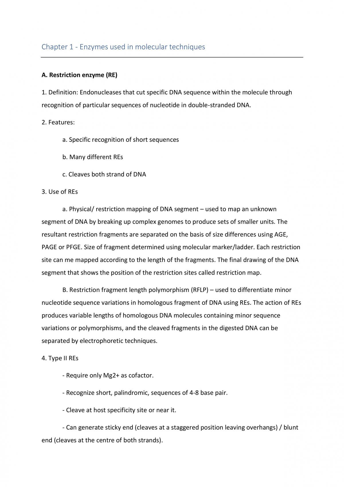 Complete Study Notes for Molecular Techniques - Page 6