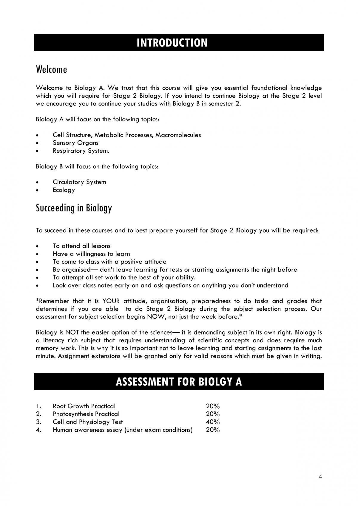 Cells, Macromolecules and Metabolic Processes - Page 4