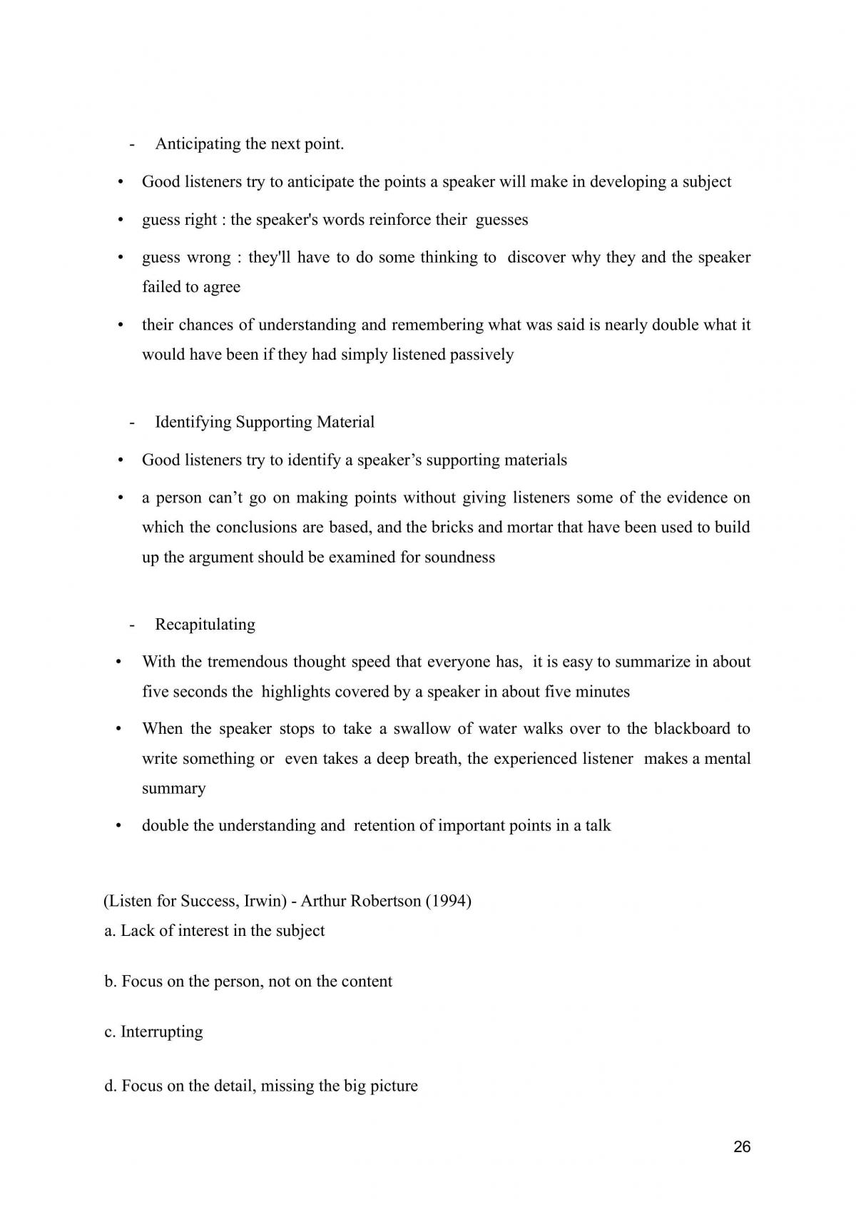 Effective Listening Notes - Page 27