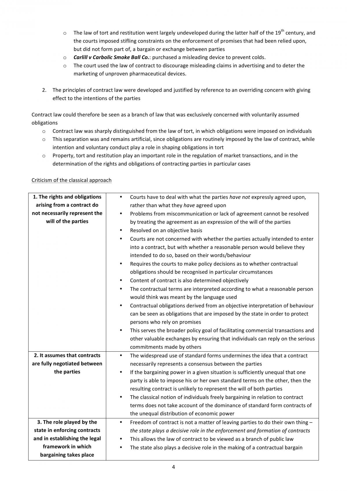 Complete set of notes for LAWS1150 - Page 4