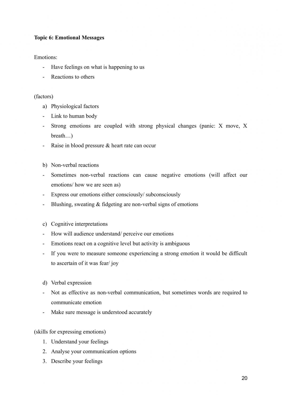Communication & Thinking Skills Notes - Page 21