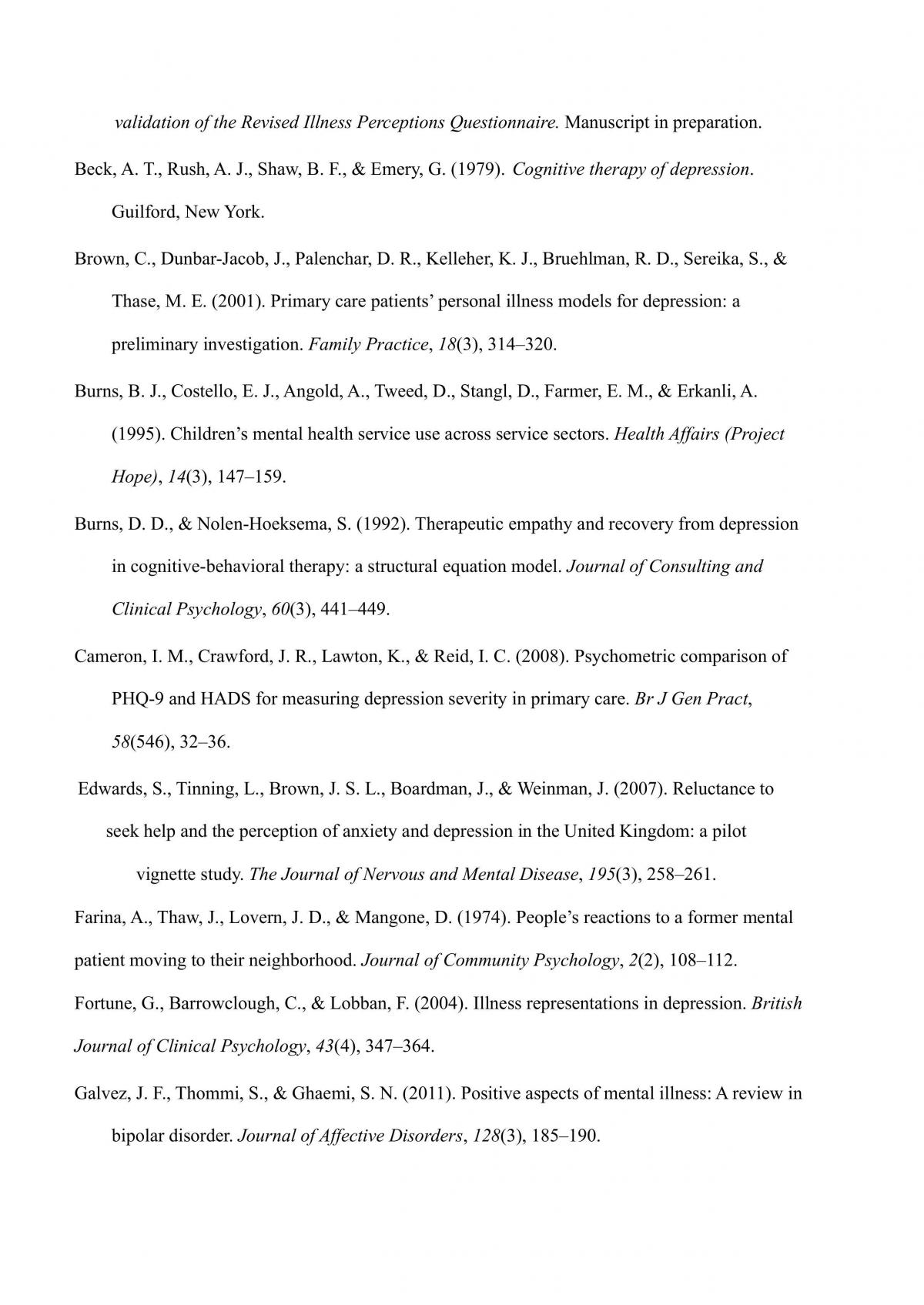 Lab Report - Depression  - Page 15