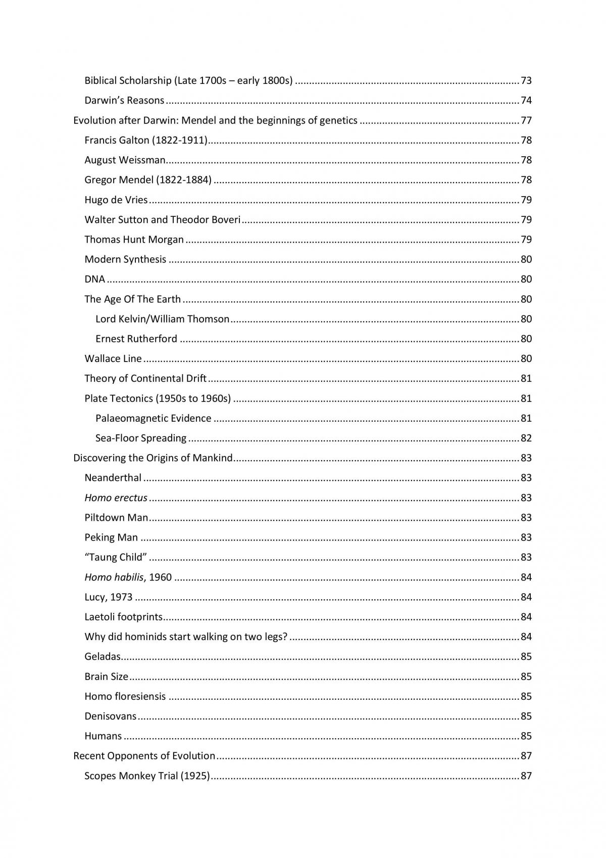 Notes for the lectures of GET1020 Darwin and Evolution - Page 4