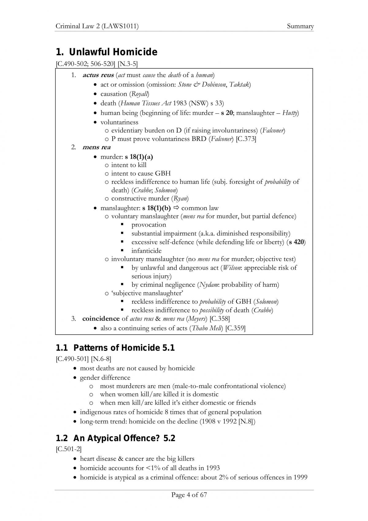 LAWS1022 Compelte Notes - Page 4