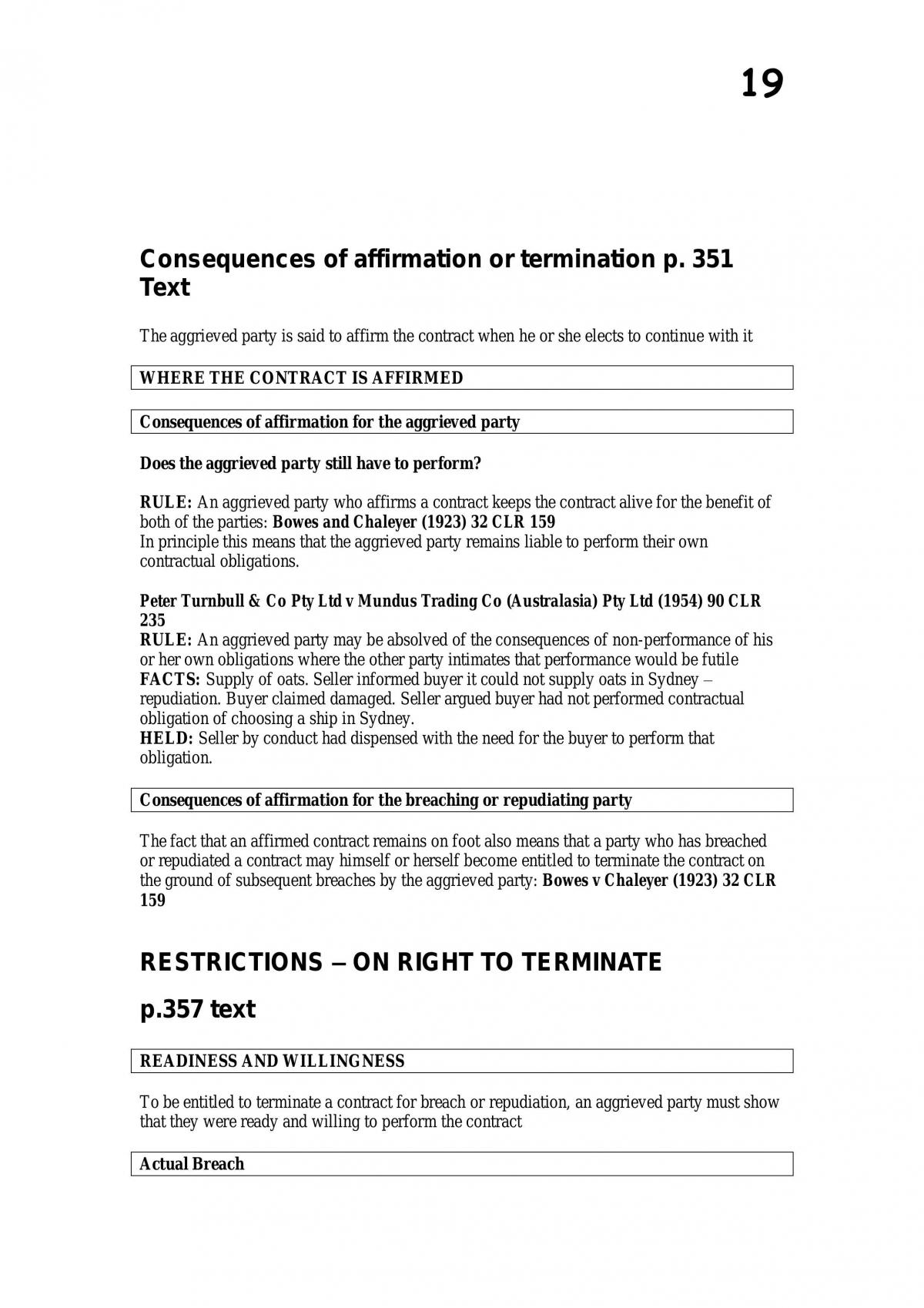 Contracts 2 Study Notes Entire Semester - Page 19