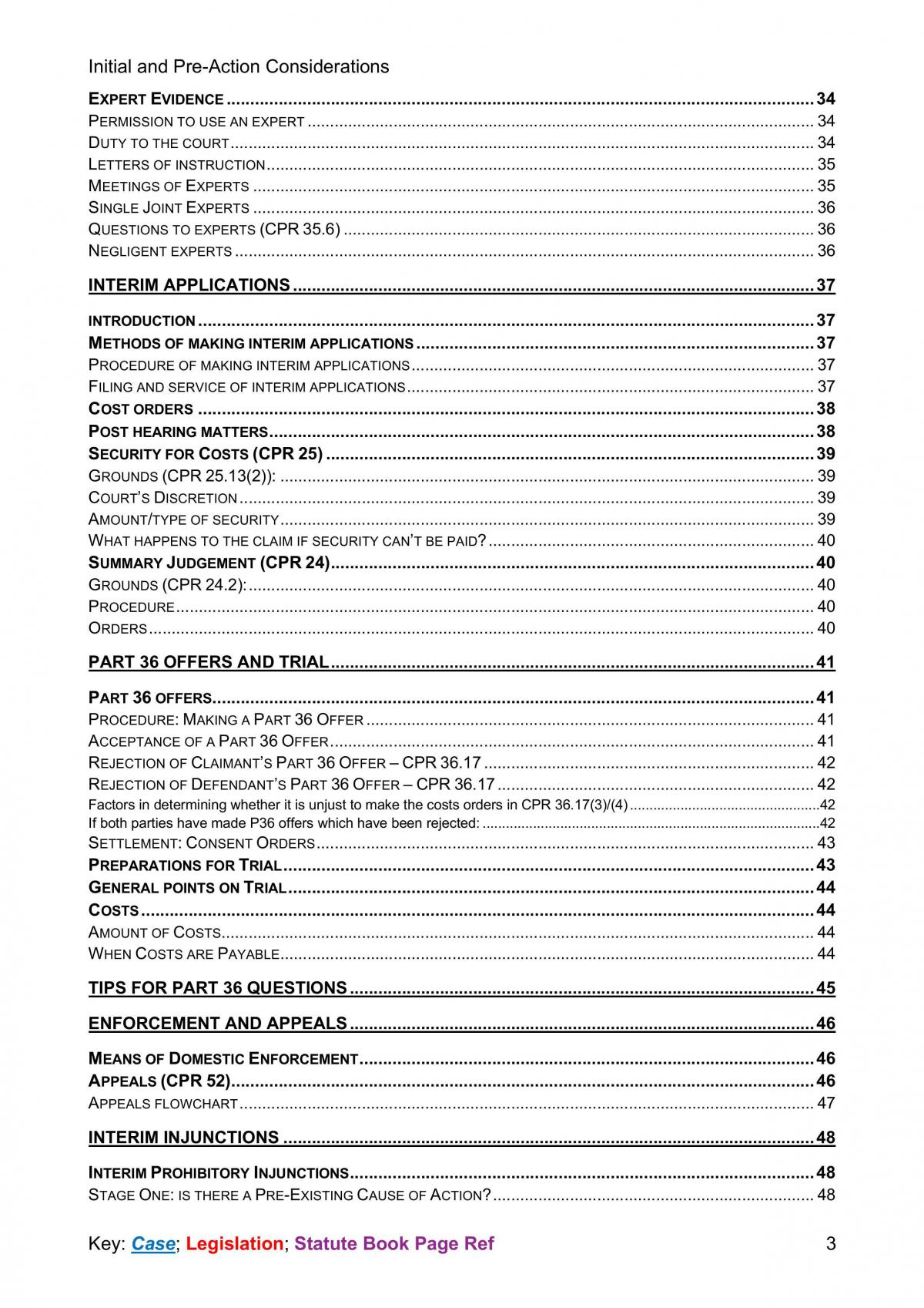 Complete Civil Litigation Exam Notes - Page 4